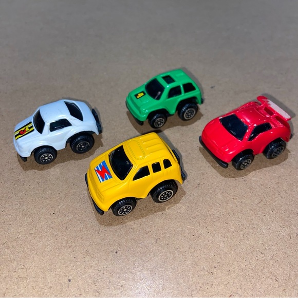 VINTAGE Mini Diecast Toy Cars Lot Of 6ea - Picture 1 of 7